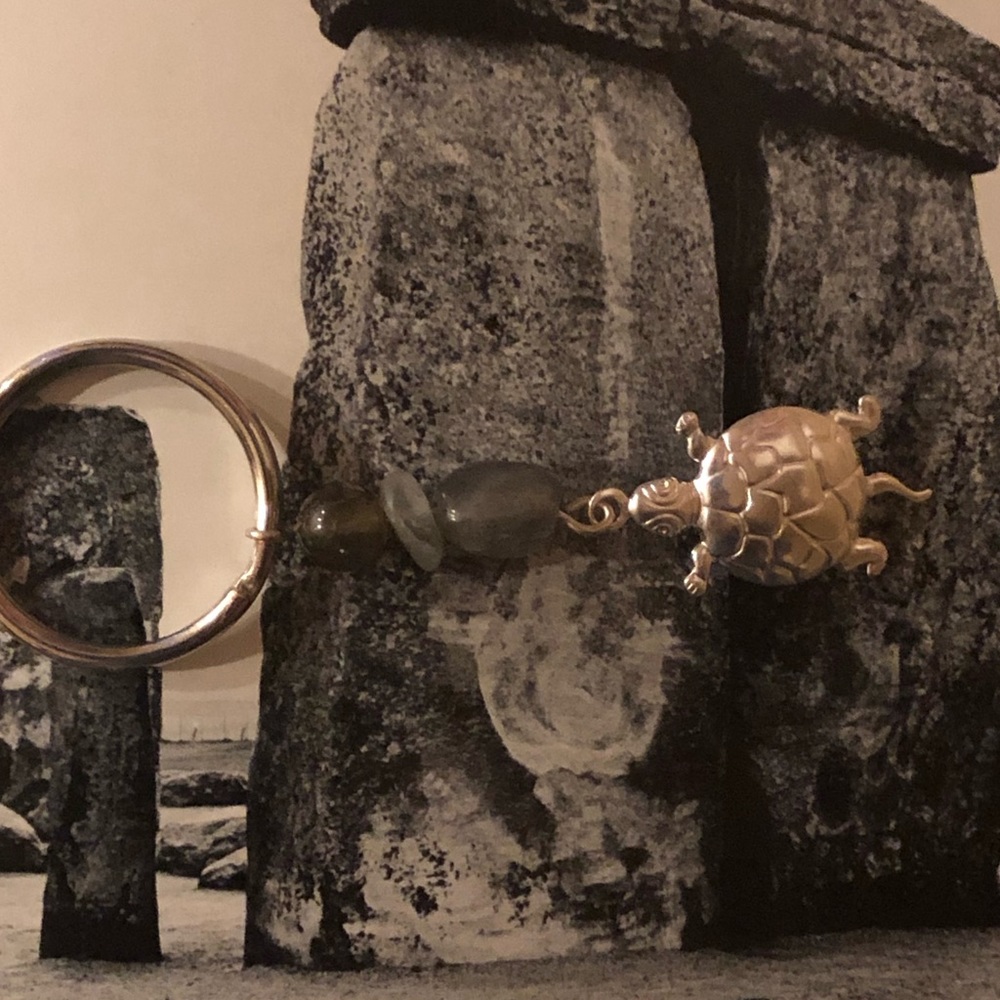 Rock stack Turtle Keychain - Picture 8 of 8